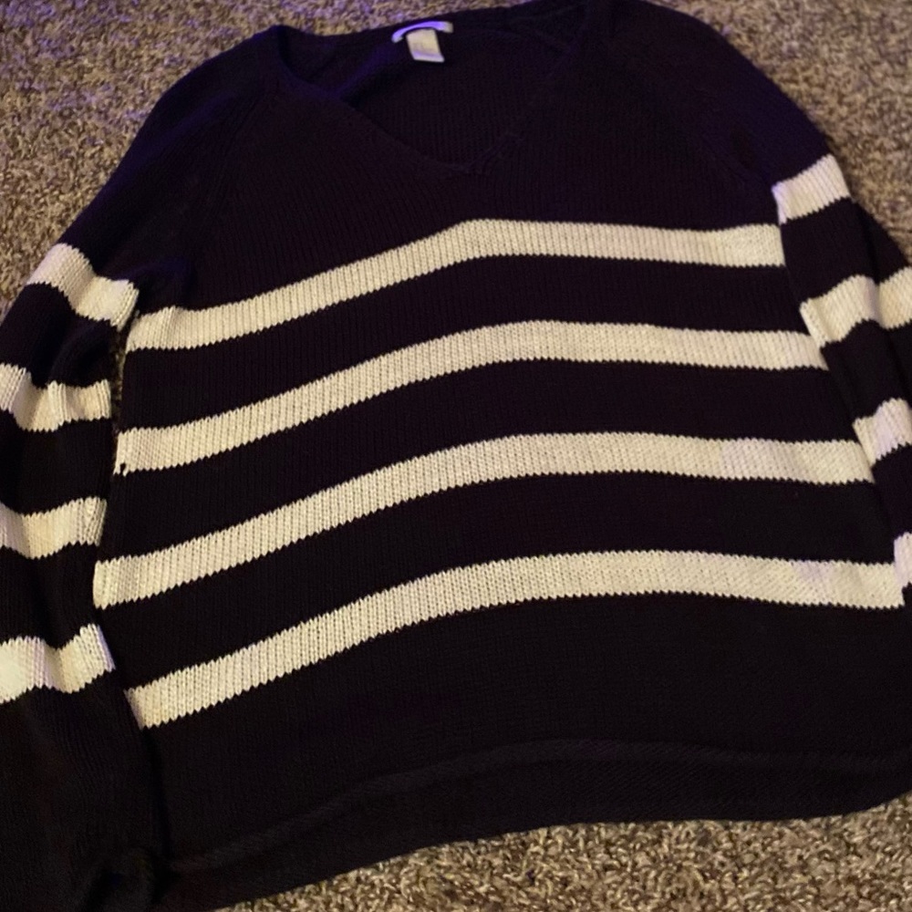 H&M Basic Striped Sweater